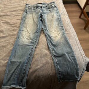 WHBM Mid Rise Slim Jeans